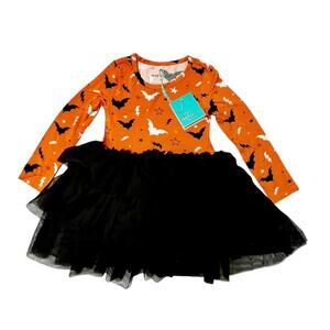 NWT Posh Peanut Hendrix Tulle Halloween Dress Size 2T